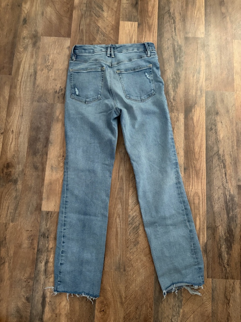 Womens Good American Straight-Leg Jeans - Picture 3 of 4